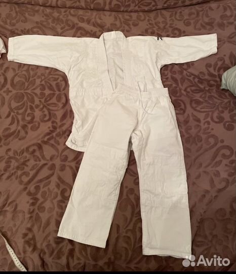 Кимоно для дзюдо размер 128-134 см