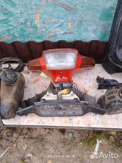 Разбор suzuki address 50