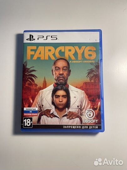 Диск на ps5, farcry 6