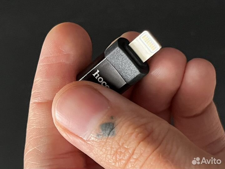 Переходник hoco с айфона на type-C