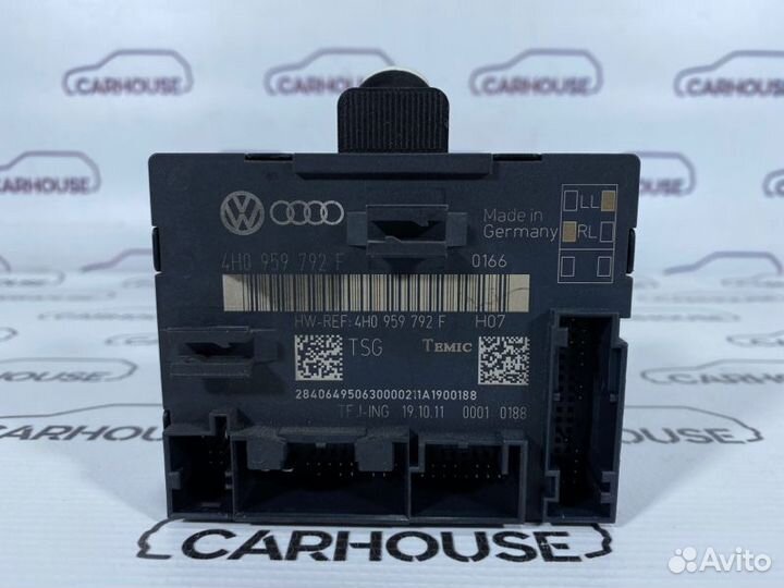 Блок управления дверьми передний левый Volkswagen