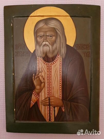 Икона Прп Серафима Саровского Чудотворца