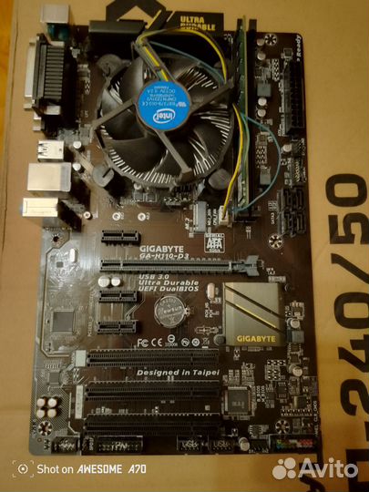 Материнская плата lga 1151