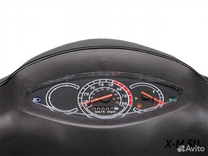 Скутер рейсер RC50QT-3 meteor синий