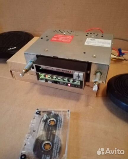 Ретро Авто магнитола sanyo GT 4200