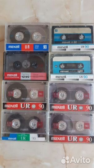 Аудио кассеты maxell