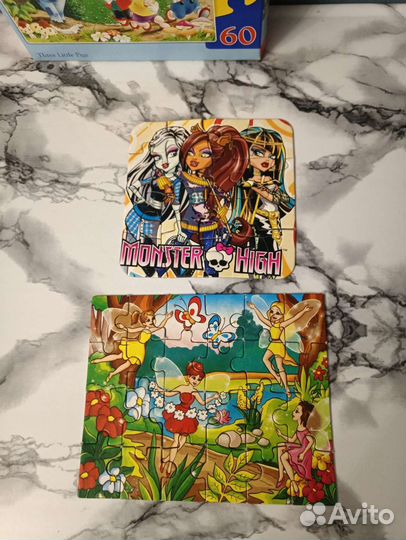 Развивающие игры Пазлы, домино