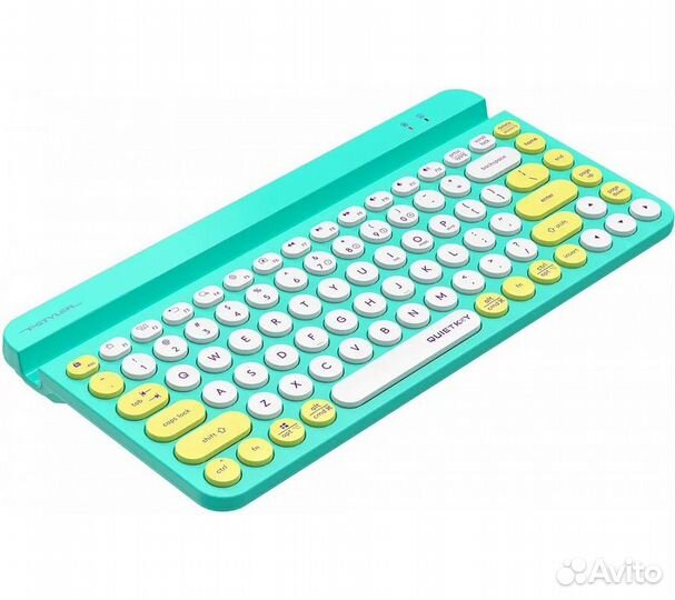 Беспроводная клавиатура A4Tech Fstyler FBK30, зеле