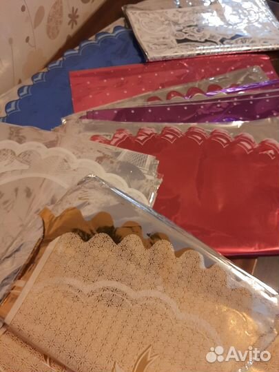 Упаковка для цветов (остатки)