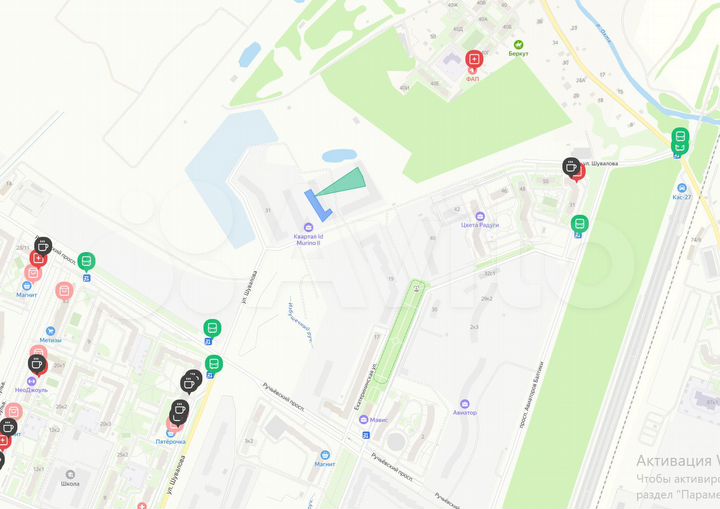 Квартира-студия, 21 м², 7/12 эт.