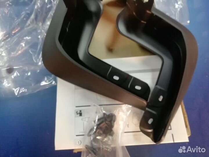 Брызговики chevrolet aveo T300 (оригинал)