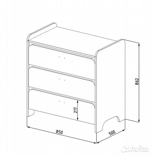 Комод детский