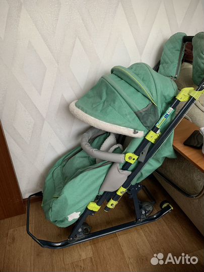 Коляска санки