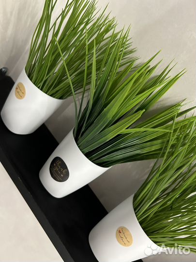 Искусственные растения, осока