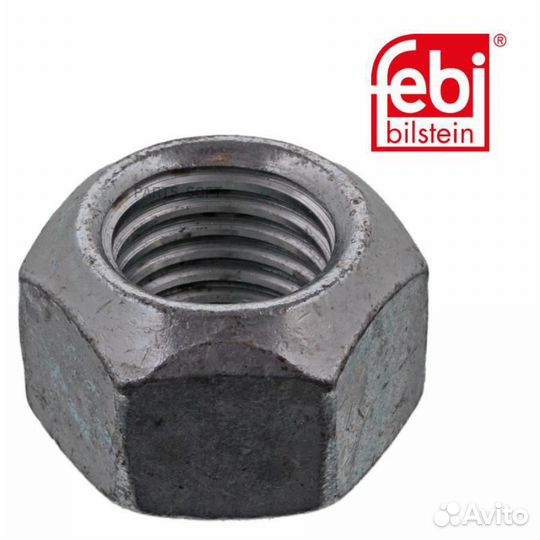 Febi 08119 Гайка м24x3 H24 SW36 \BPW