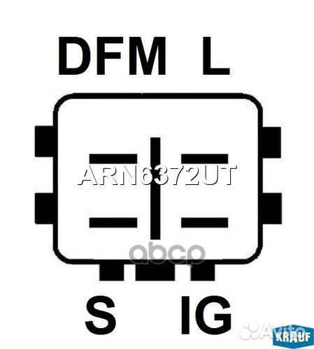 Регулятор генератора ARN6372UT Krauf