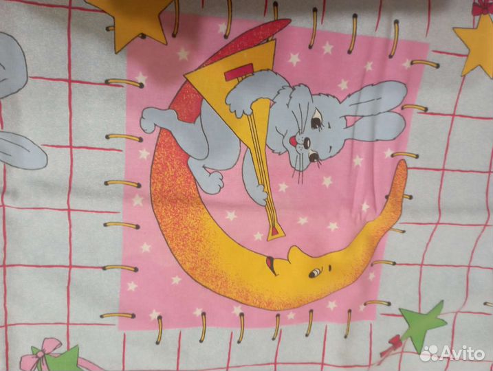 Новый кпб в детскую кроватку и игрушка