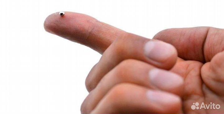 Микронаушник nano standart акб 100+ магнит 3мм