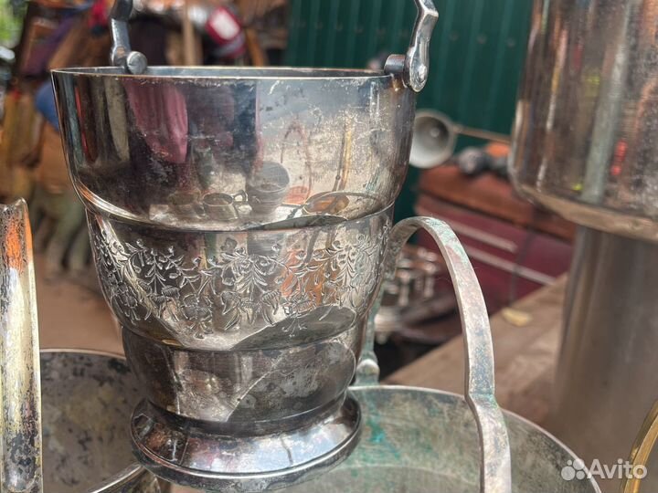 Ведерки для льда/кружки латунь литые