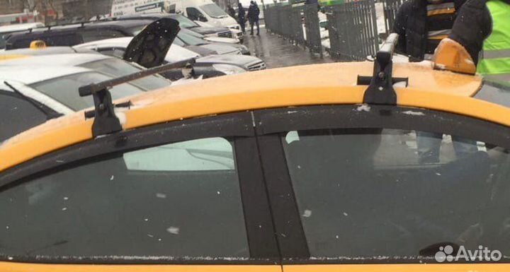 Багажник на крышу hyundai solaris