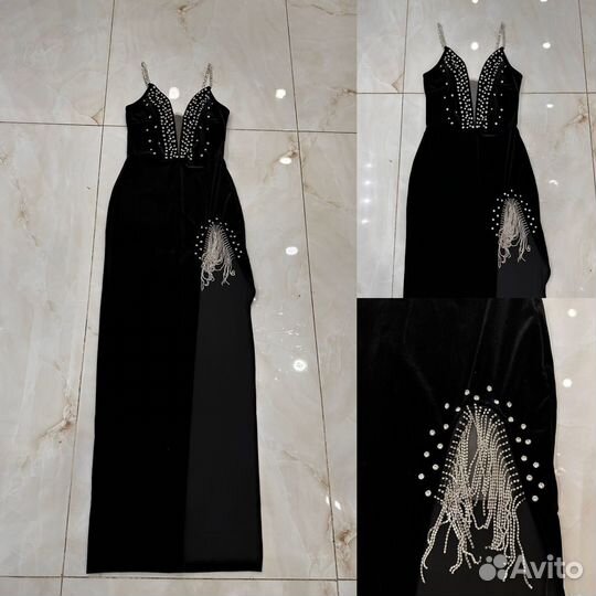 Вечернее платье бархат