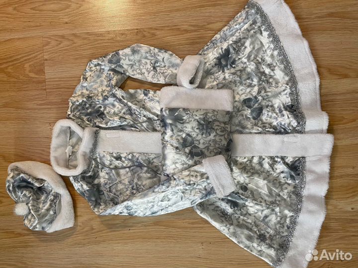 Костюм снегурочки детский 134