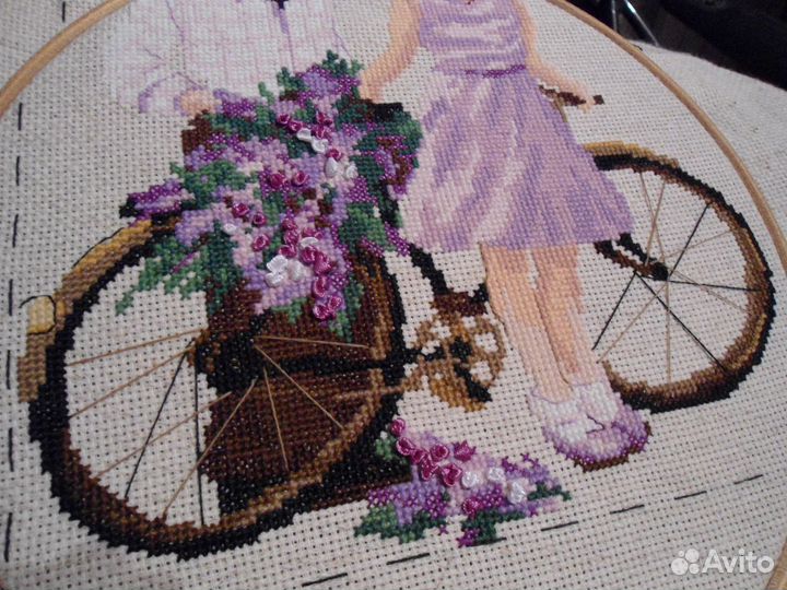 Картина вышивка 
