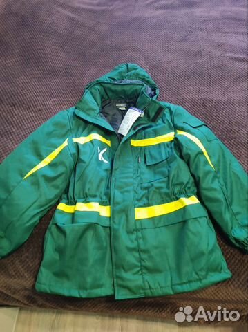 Новый комплект спецодежды зимней46-48