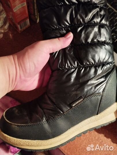 Дутики сапоги детские