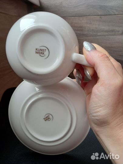 Чайная пара фарфор