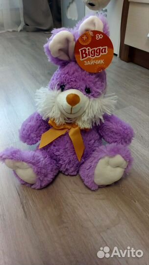 Заяц мягкая игрушка новая