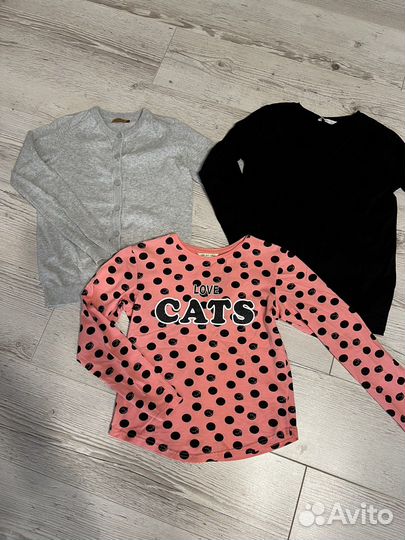 Вещи пакетом на девочку 152