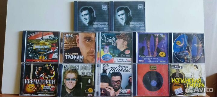 CD/ компакт диски 90х рок и поп музыка