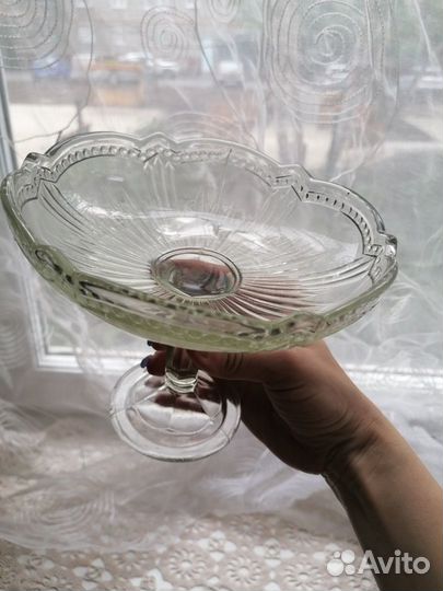 Фруктовница, ваза на ножке Ранние Советы