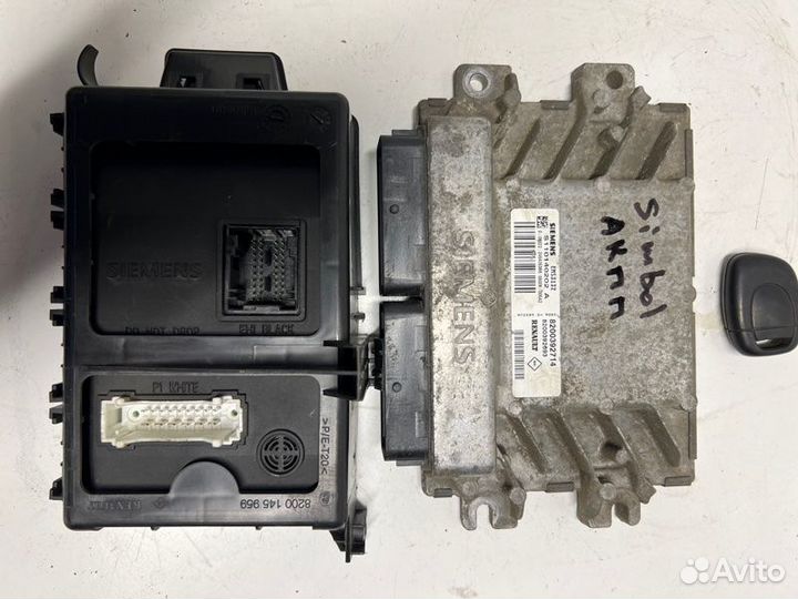Блок управления двигателем Renault Symbol LB03 K4J