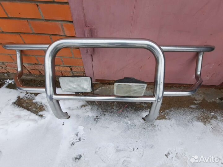 Кенгурятник mitsubishi