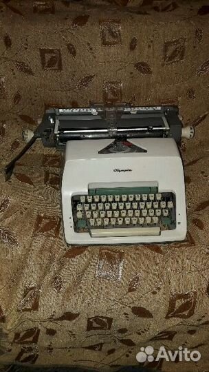 Печатная машинка olympia werke ag wilhelmshaven