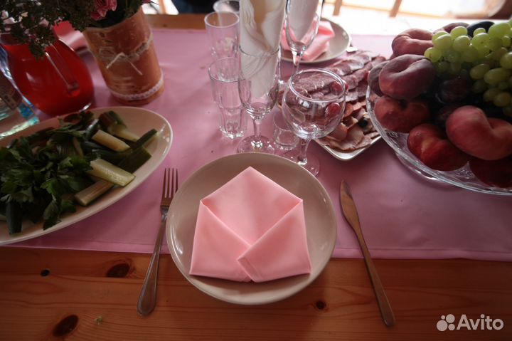 Скатерть с салфетками
