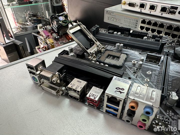 Плата бу 1151v2 gigabyte B360M D3H mATX