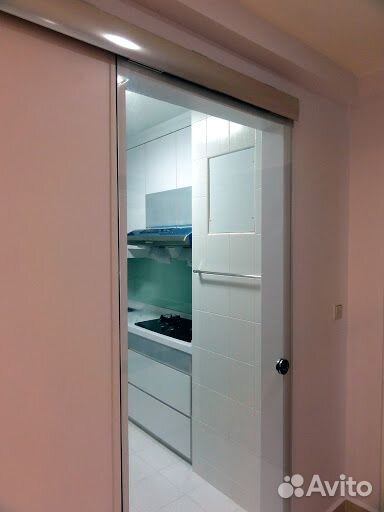 Раздвижные двери из стекла