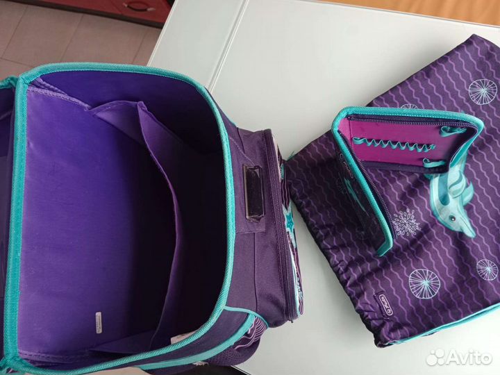 Ранец рюкзак школьный ортопедический набор