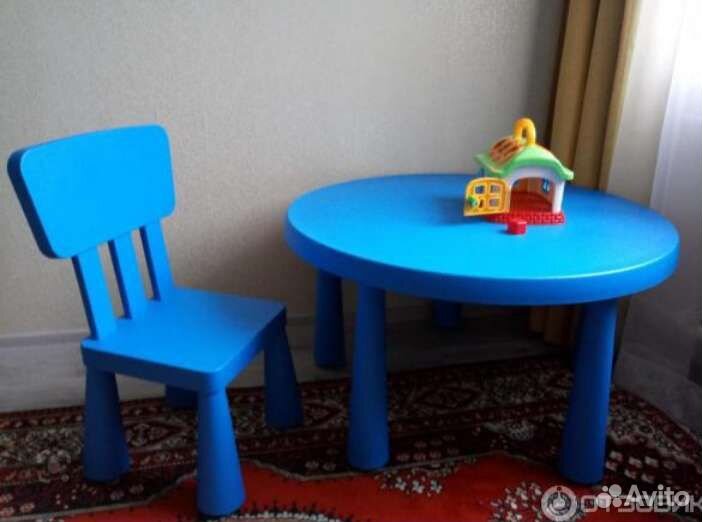 Детский стол маммут от Икеа