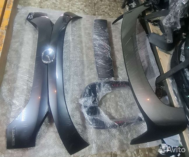 Накладки молдинги крышка багажника мазда сх-5 kf