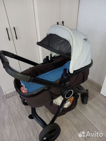 Коляска 2в1 бу в хорошем состоянии