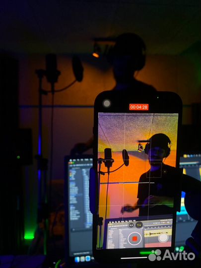Аренда звукозаписывающей студии, запись трека, 24