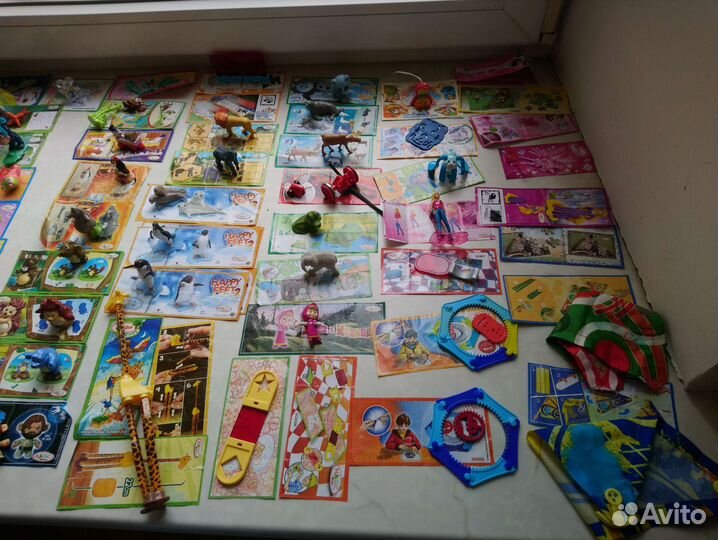 Киндеры и вкладыши мыши с вкладышем