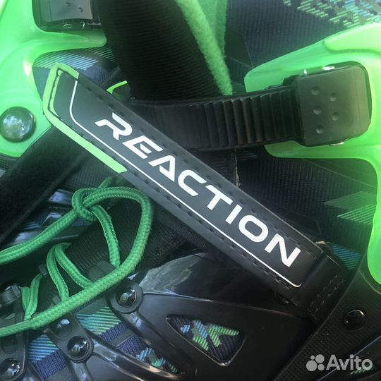 Ролики Reaction Galaxy раздвижные р. 22-35
