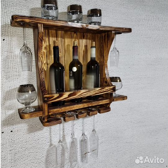 Мини бар из дерева