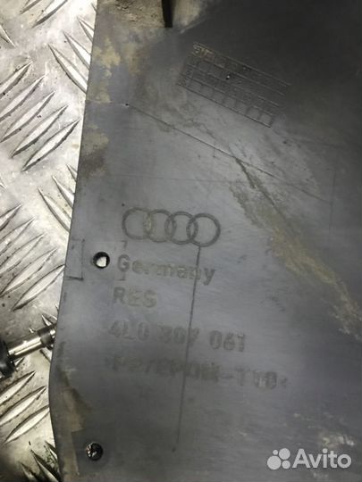 Юбка переднего бампера Ауди Q7