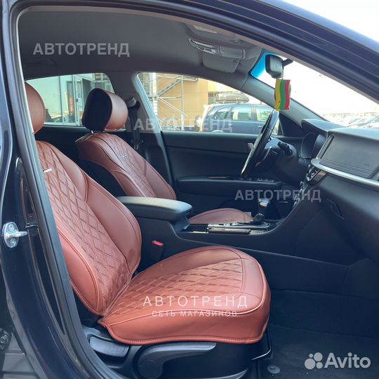 Чехлы на сиденья из экокожи